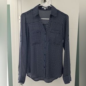 EXPRESS Long sleeve Portofino Shirt